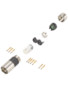 Connectors for power and signal cables