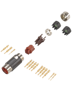 S22-Siemens- Power connector M40-size 1.5, external thread, SPEED-CONNECT, 6-pole