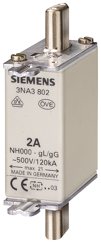 D59-Siemens-SINAMICS S200 servo drive system-Line-side components-Recommended line-side overcurrent protection devices