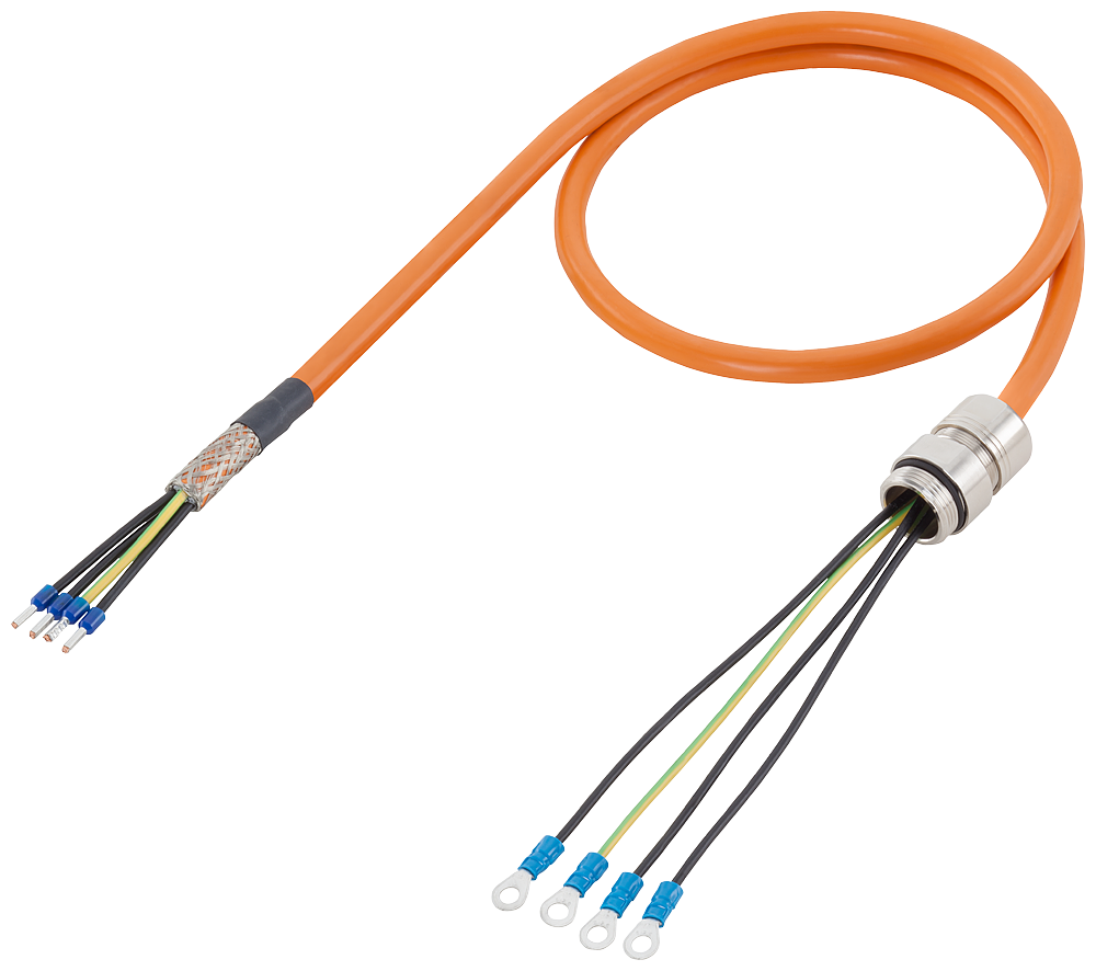 C24-Siemens-MOTION-CONNECT connection systems-Power cables for SINAMICS S120-For SIMOTICS M-1PH8 motors with terminal box