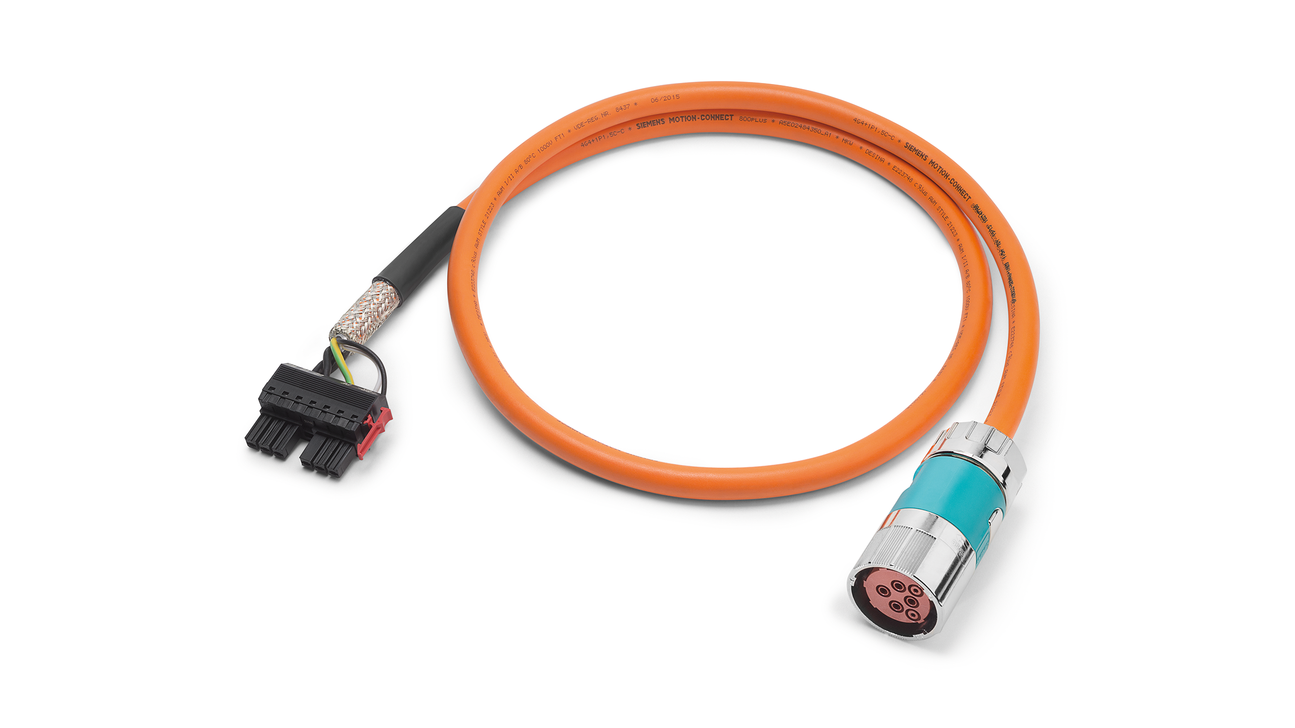 C27-Siemens-MOTION-CONNECT connection systems-Power cables for SINAMICS S120-For SIMOTICS T-1FW6 motors