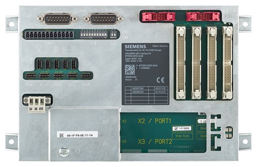 Machine control panels in classic design