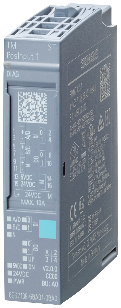 M39-Siemens-I-O modules-Technology modules-TM PosInput 1 counter and position detection module