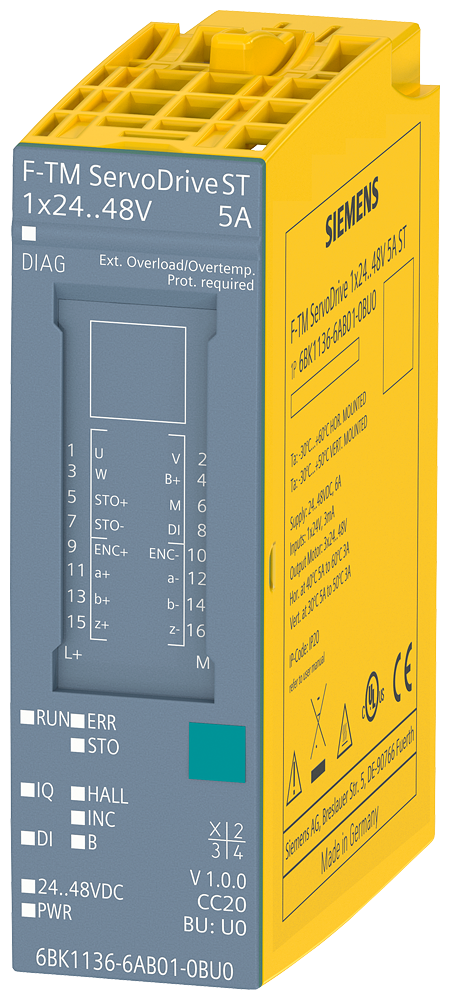 M45-Siemens-Technology modules-TM Drives-F-TM ServoDrive ST