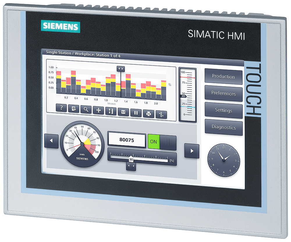 I85-Siemens-Comfort Panels standard devices