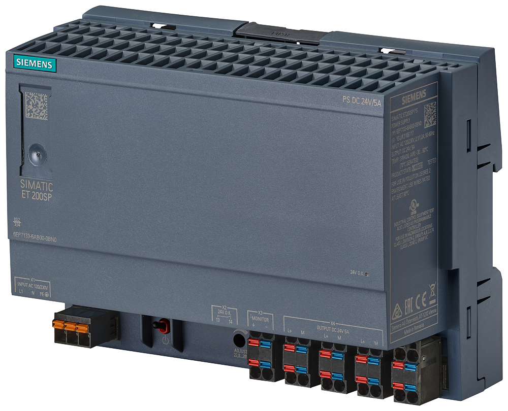 M87-Siemens-SIMATIC ET 200SP-Power supplies-1-phase, 24 V DC (for SIMATIC ET 200SP)