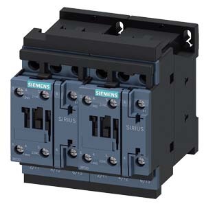 Reversing contactor assemblies