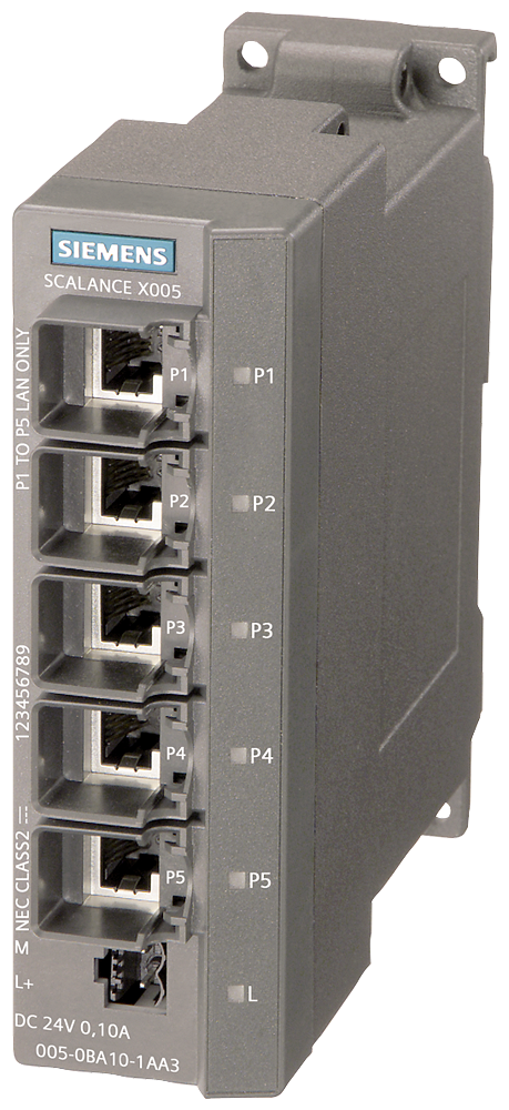 V85-Siemens-SCALANCE X-000 unmanaged