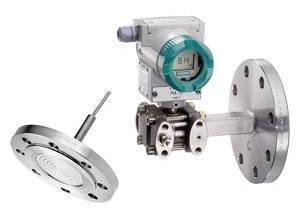 Diaphragm seal of flange design