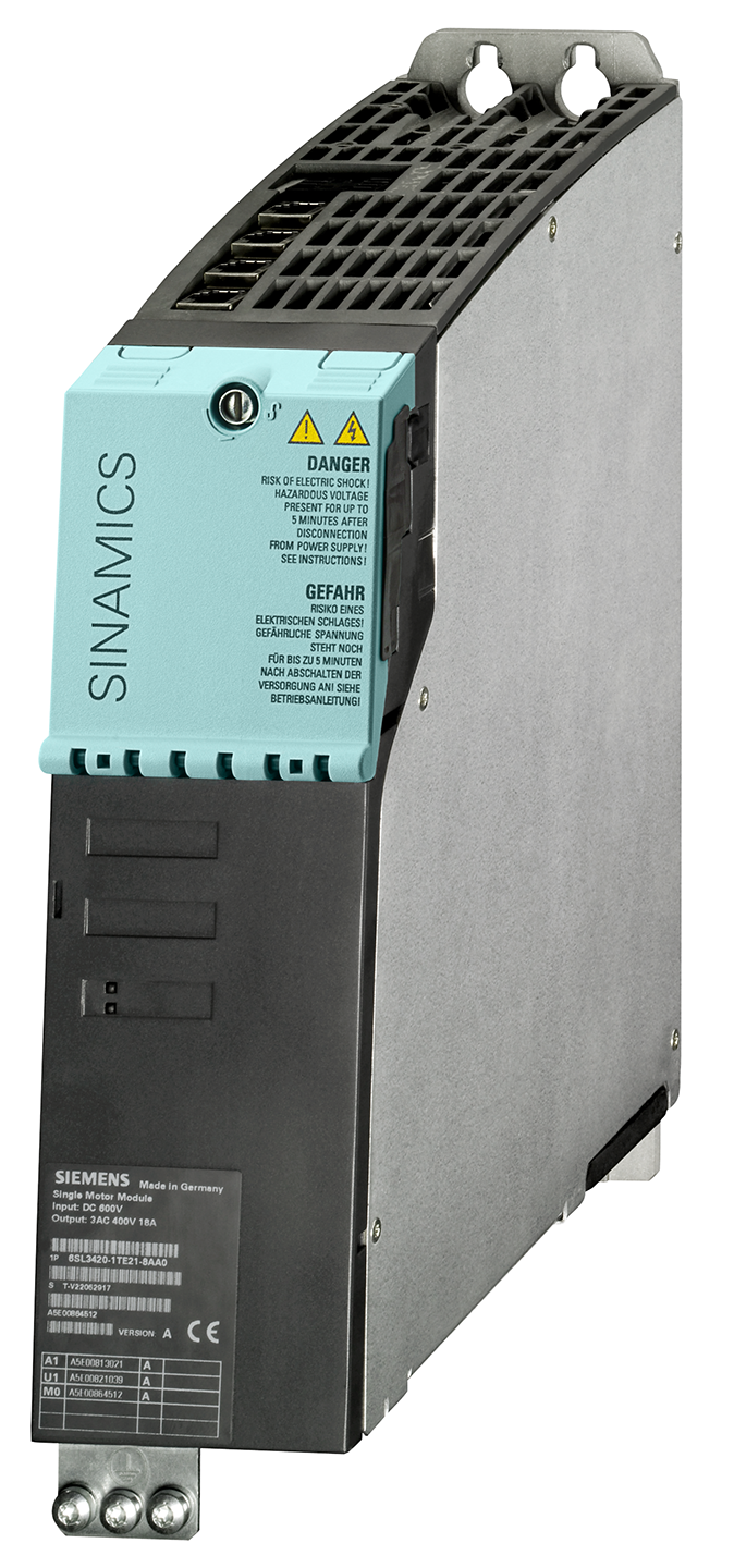 B41-Siemens-SINAMICS S120 built-in units-Booksize format-Double Motor Modules in booksize compact format