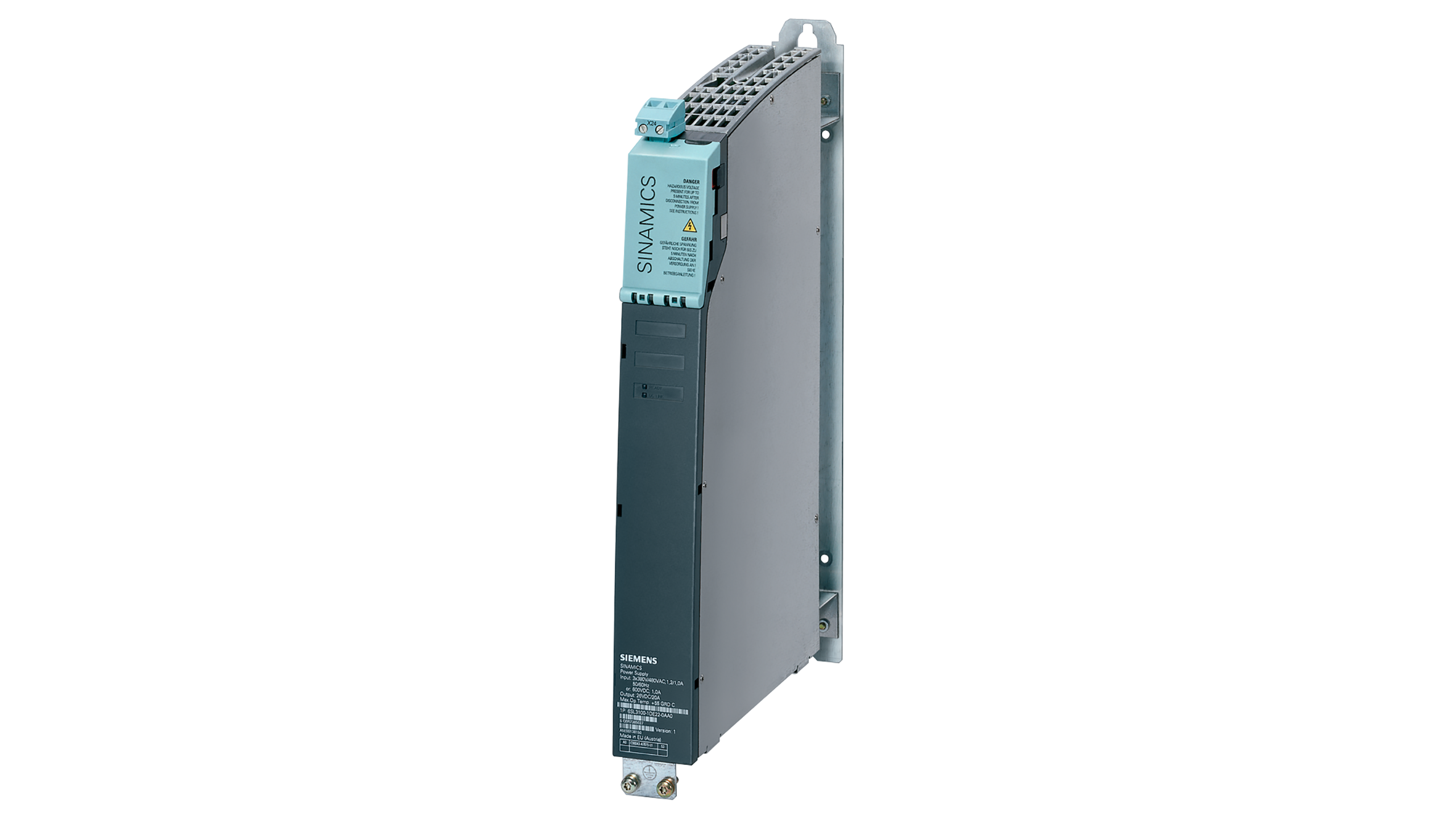 B47-Siemens-SINAMICS S120 built-in units-Booksize format-Control Supply Module in booksize format